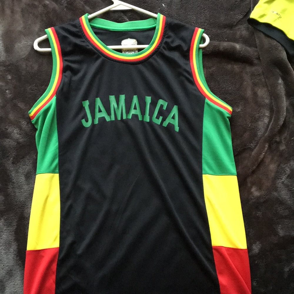 Jamaican basketball jersey